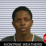 Kiontrae Weathers mugshot