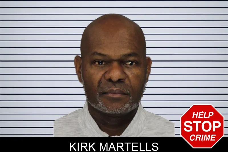 Kirk Martells mugshot