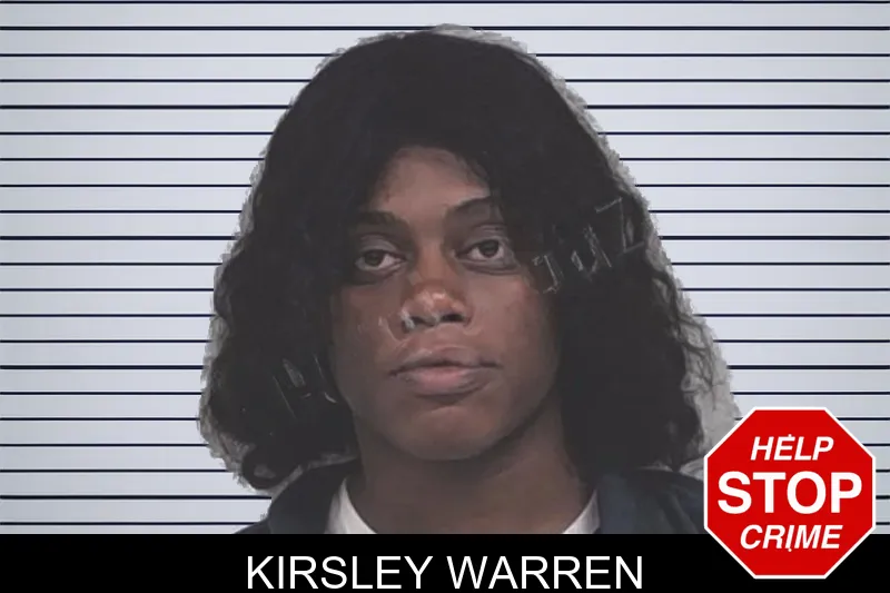 Kirsley Warren mugshot