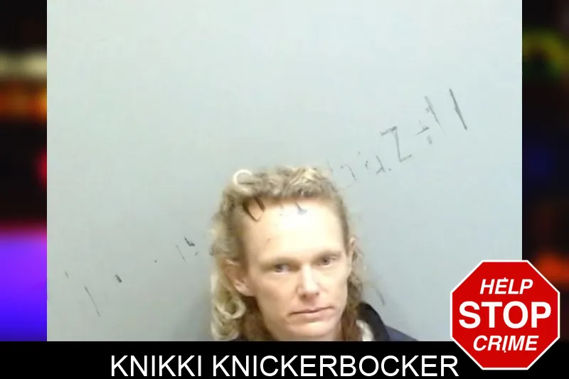 Knikki Knickerbocker mugshot
