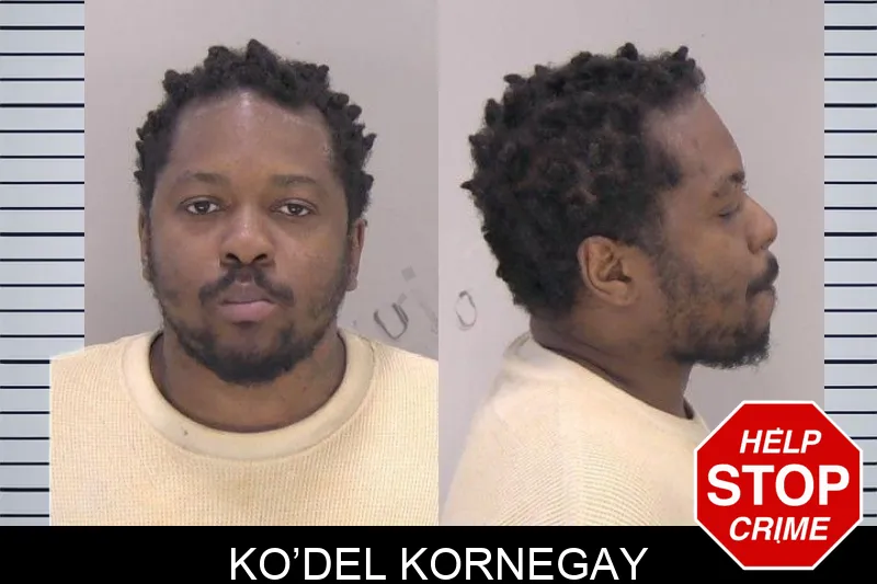 Ko’Del Kornegay mugshot