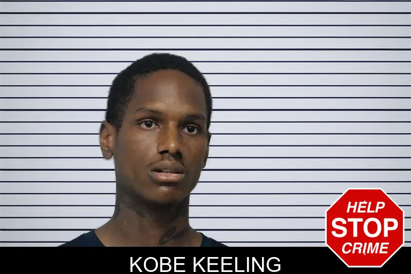 Kobe Keeling mugshot