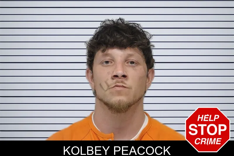 Kolbey Peacock mugshot