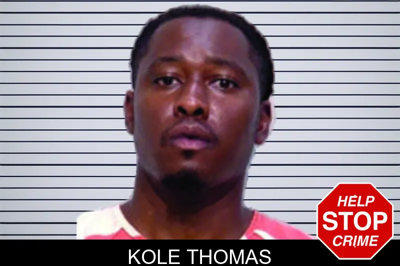 Kole Thomas mugshot