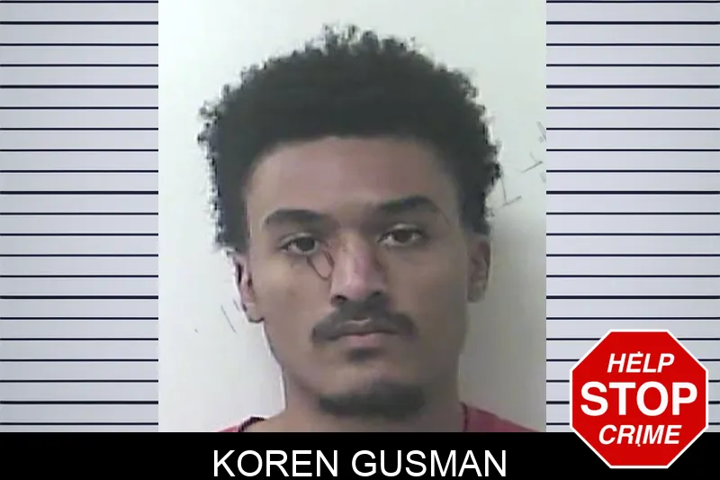Koren Gusman mugshot