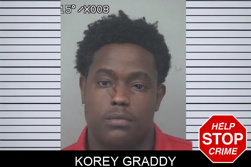 Korey Graddy mugshot