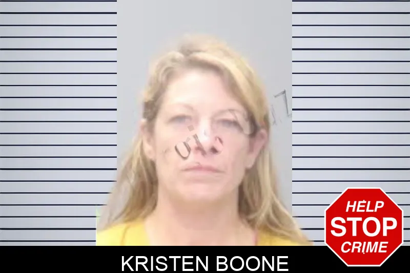 Kristen Boone mugshot