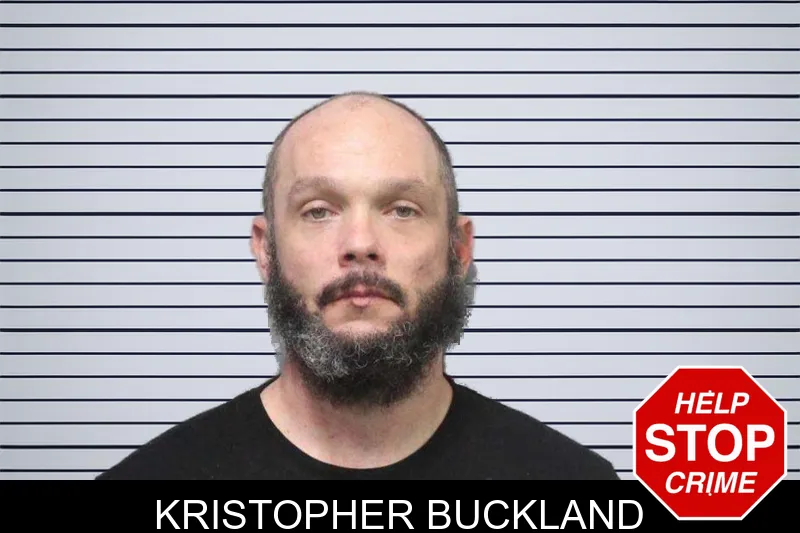 Kristopher Buckland mugshot