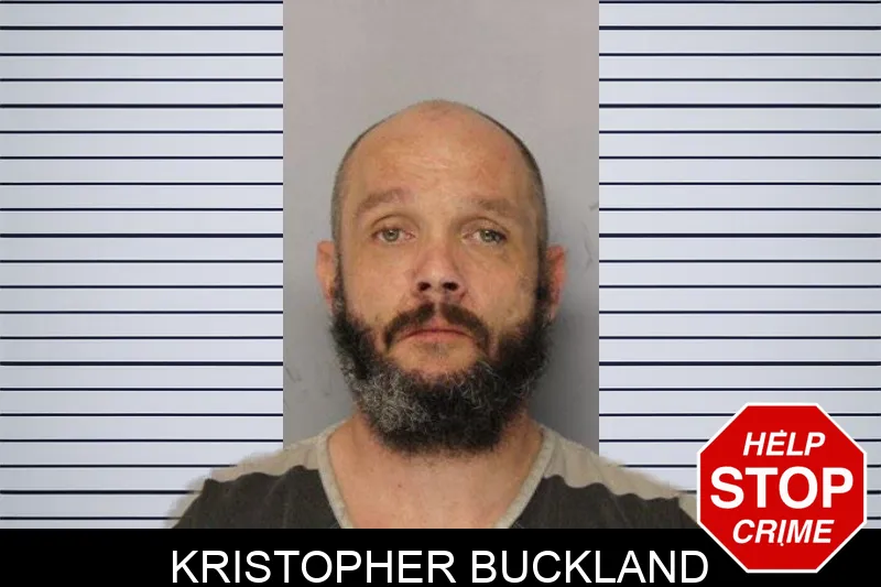 Kristopher Buckland mugshot