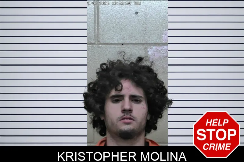 Kristopher Molina mugshot