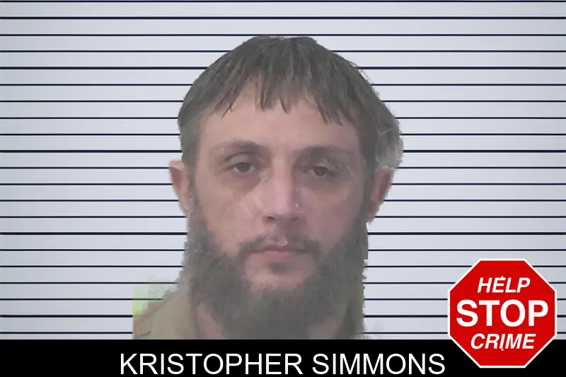 Kristopher Simmons mugshot