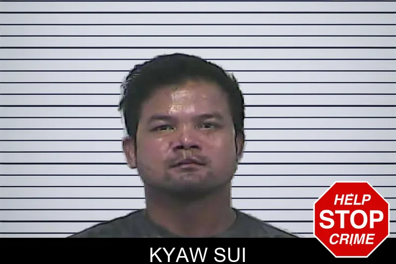 Kyaw Sui mugshot