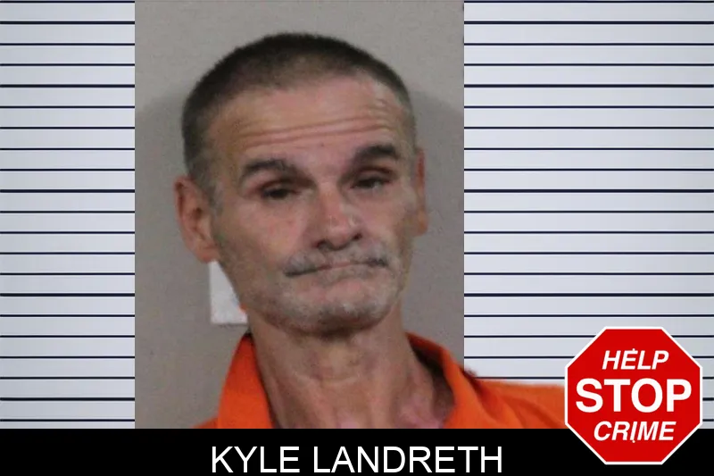 Kyle Landreth mugshot