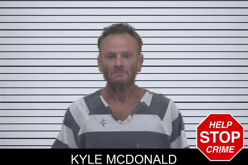 Kyle McDonald mugshot