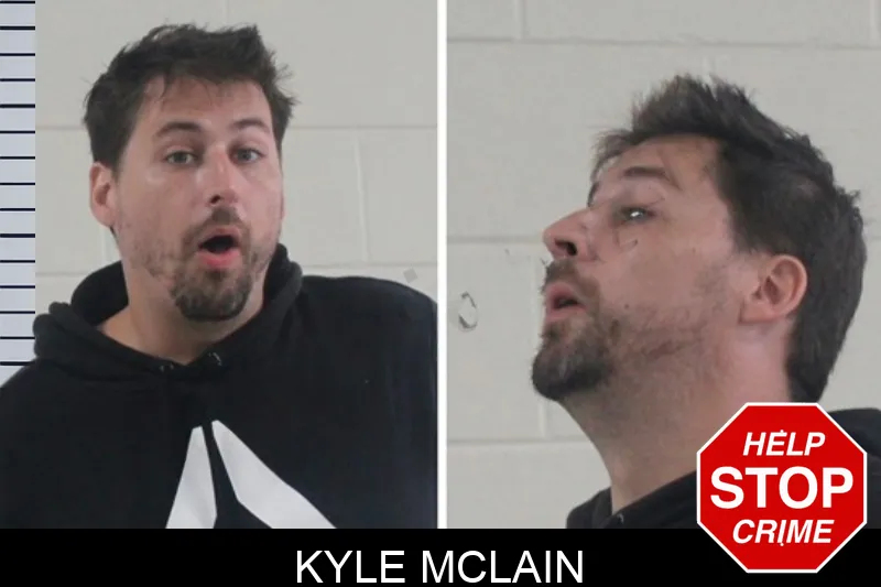 Kyle McLain mugshot