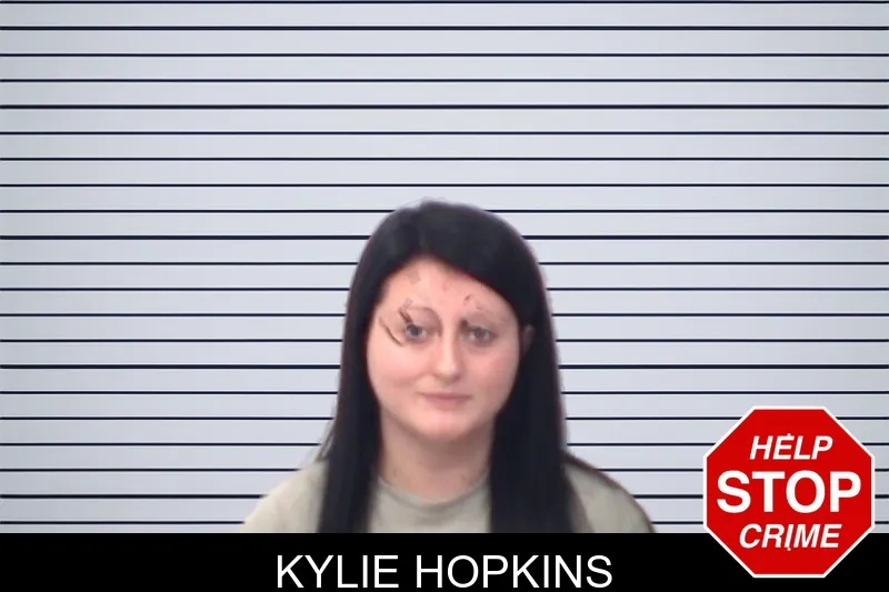 Kylie Hopkins mugshot