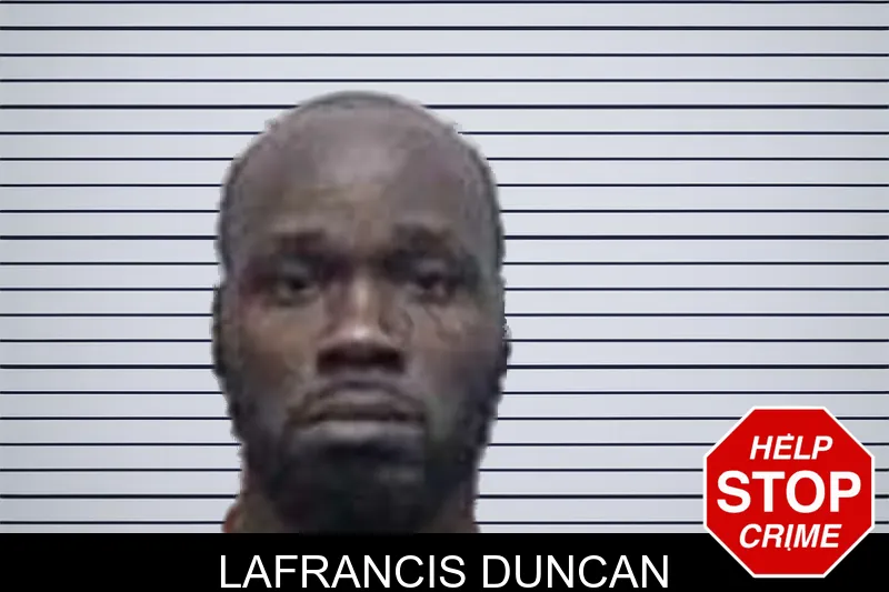 Lafrancis Duncan mugshot