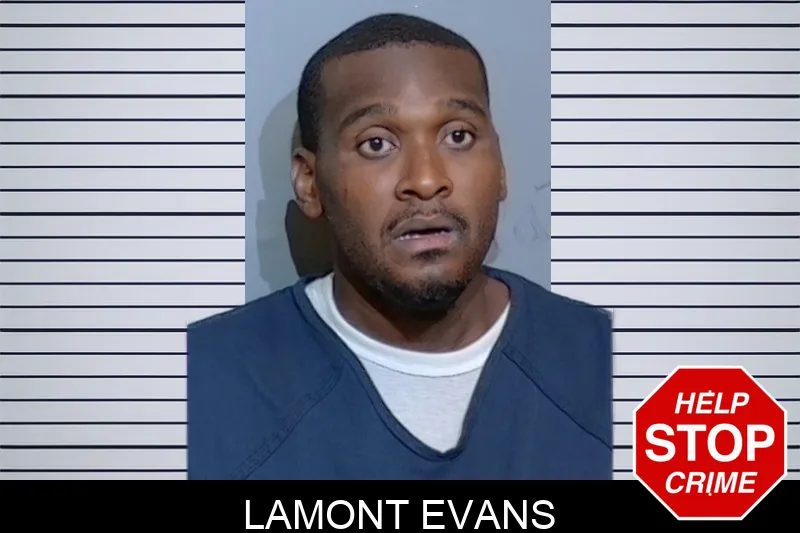 Lamont Evans mugshot