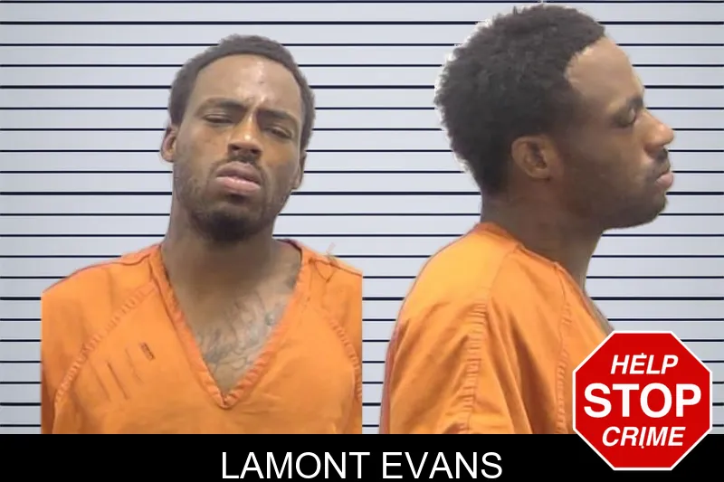 Lamont Evans mugshot