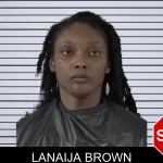 Lanaija Brown mugshot