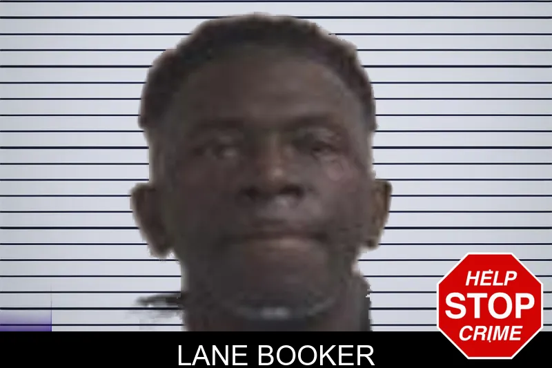 Lane Booker mugshot