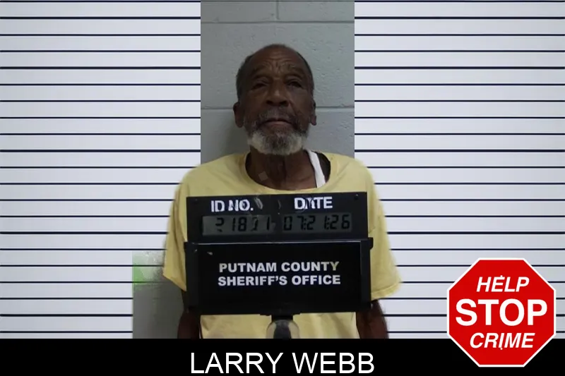 Larry Webb mugshot