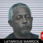 Latarious Warrick mugshot