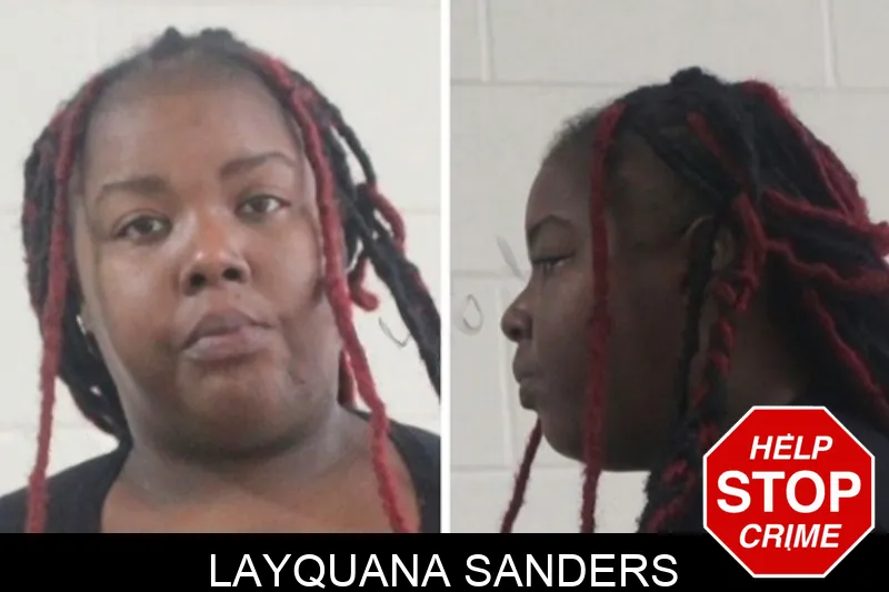 Layquana Sanders mugshot