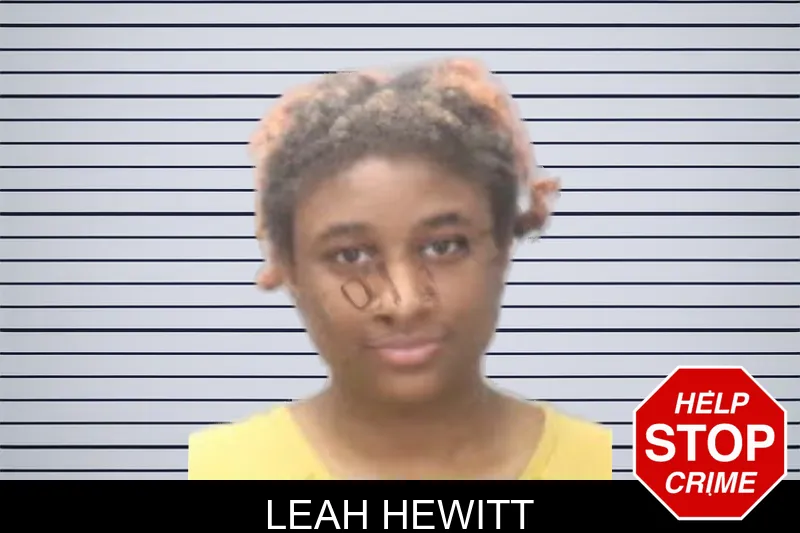 Leah Hewitt mugshot