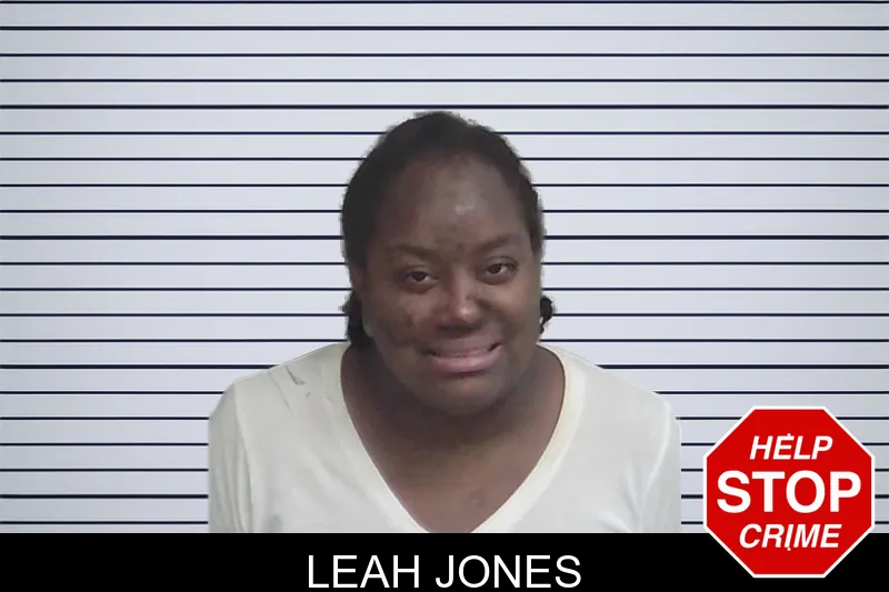 Leah Jones mugshot