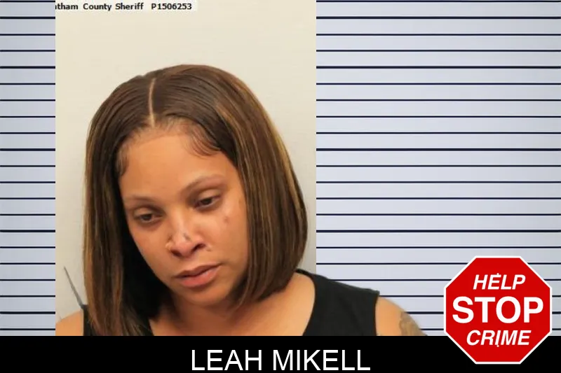 Leah Mikell mugshot