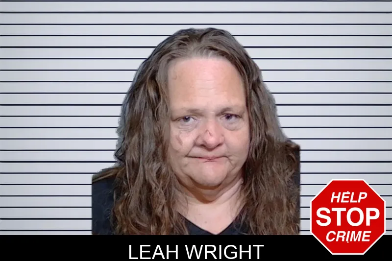 Leah Wright mugshot