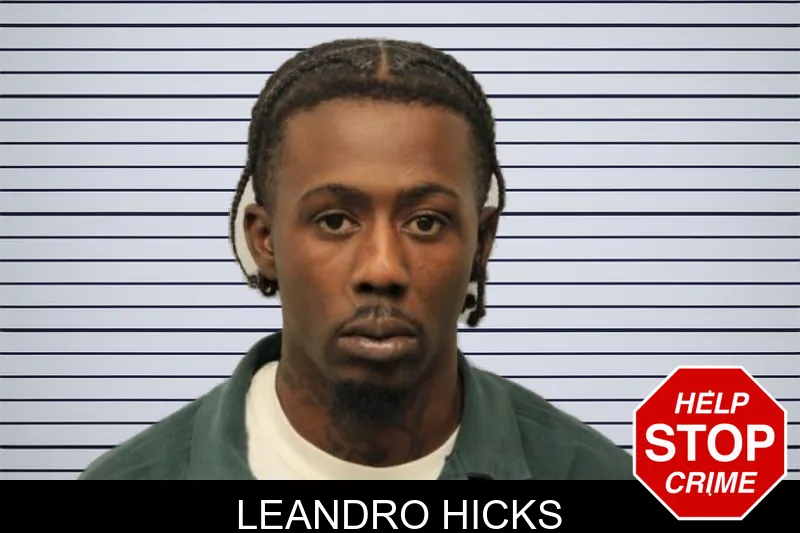 Leandro Hicks mugshot