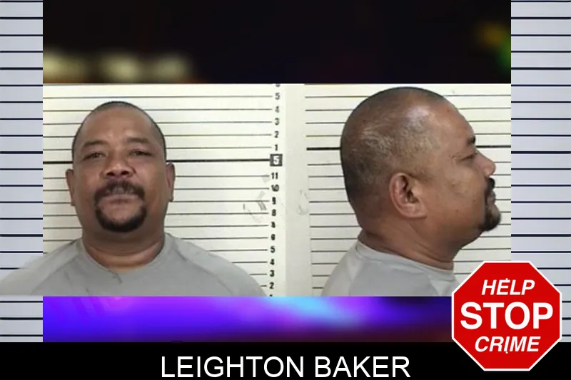 Leighton Baker mugshot