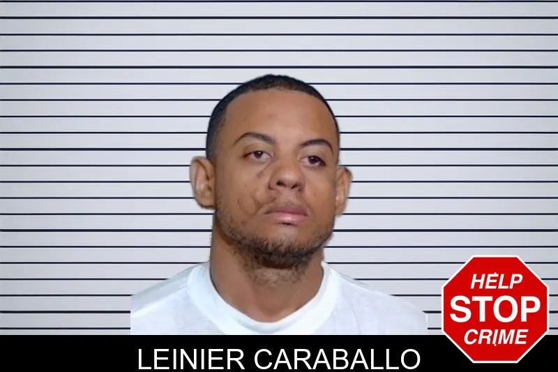 Leinier Caraballo mugshot
