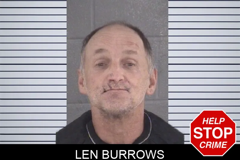 Len Burrows mugshot