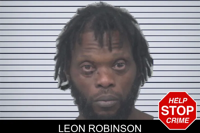 Leon Robinson mugshot