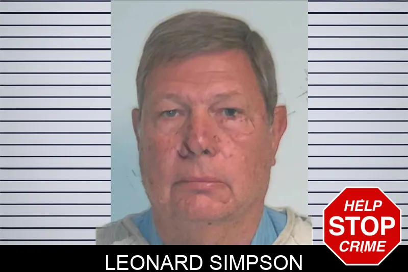 Leonard Simpson mugshot