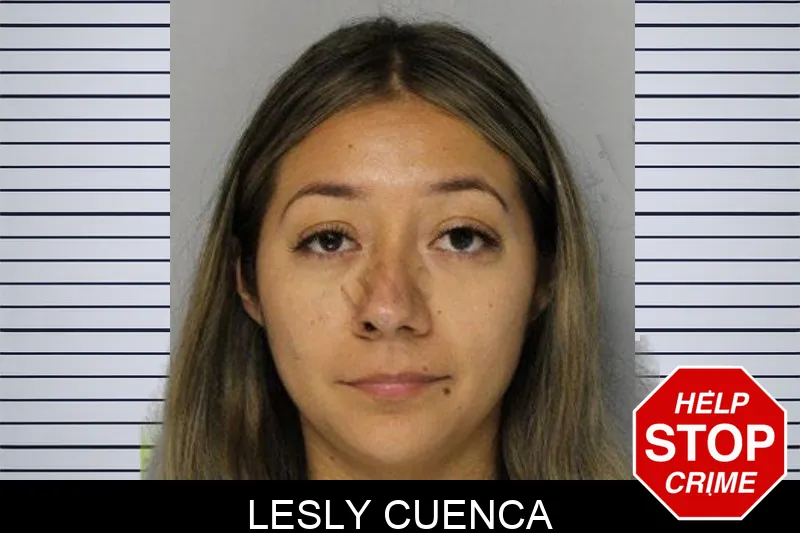 Lesly Cuenca mugshot