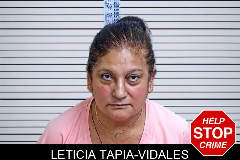 Leticia Tapia-Vidales mugshot