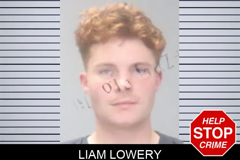 Liam Lowery mugshot