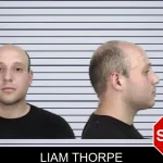 Liam Thorpe mugshot