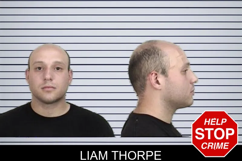 Liam Thorpe mugshot