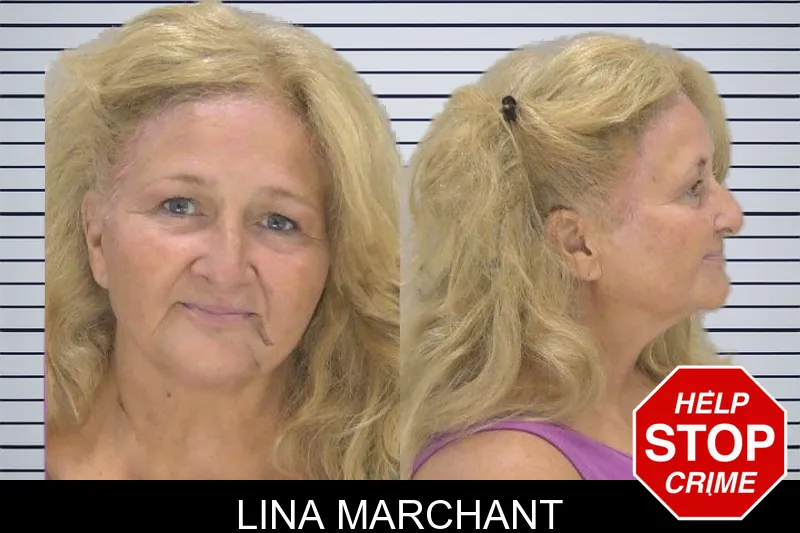 Lina Marchant mugshot