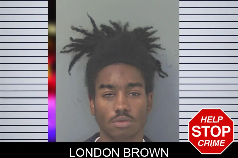 London Brown mugshot
