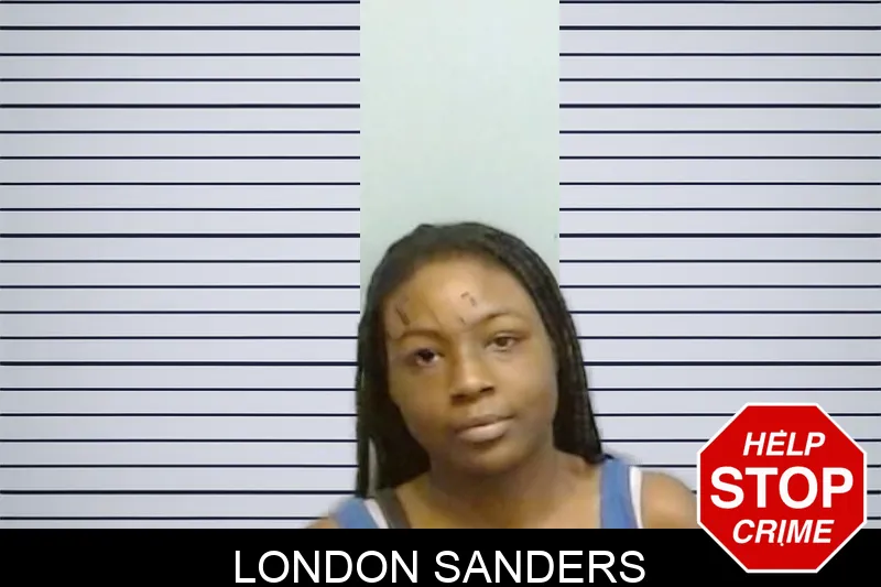 London Sanders mugshot