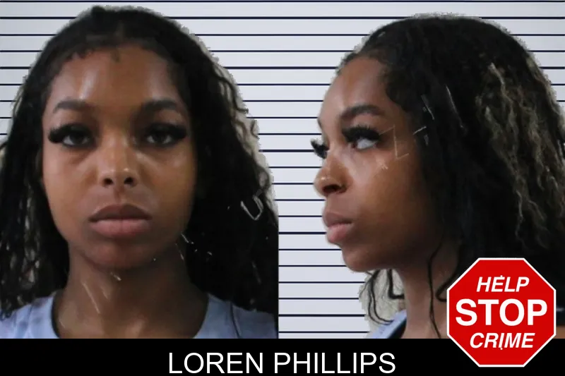Loren Phillips mugshot