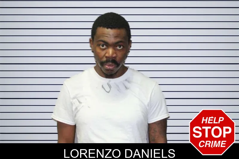 Lorenzo Daniels mugshot