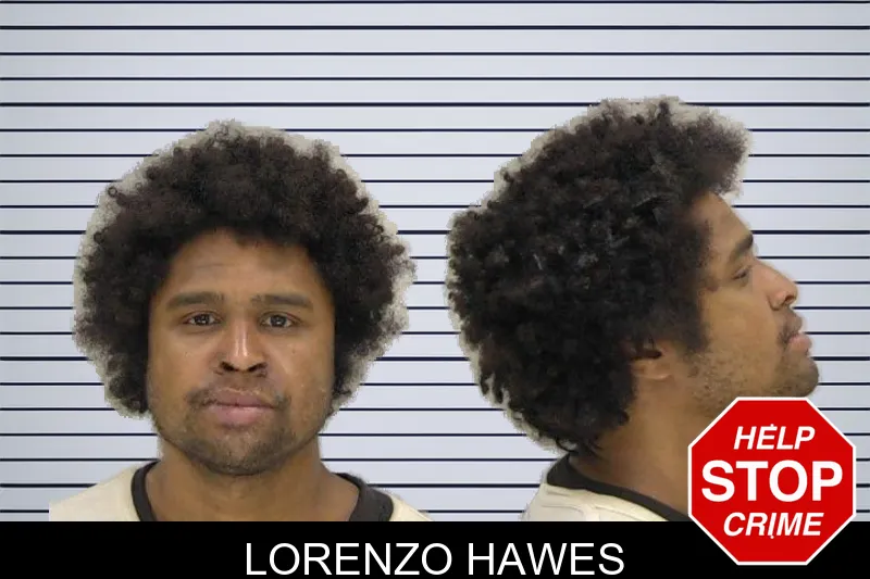 Lorenzo Hawes mugshot