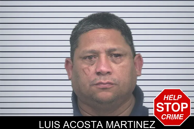 Luis Acosta Martinez mugshot